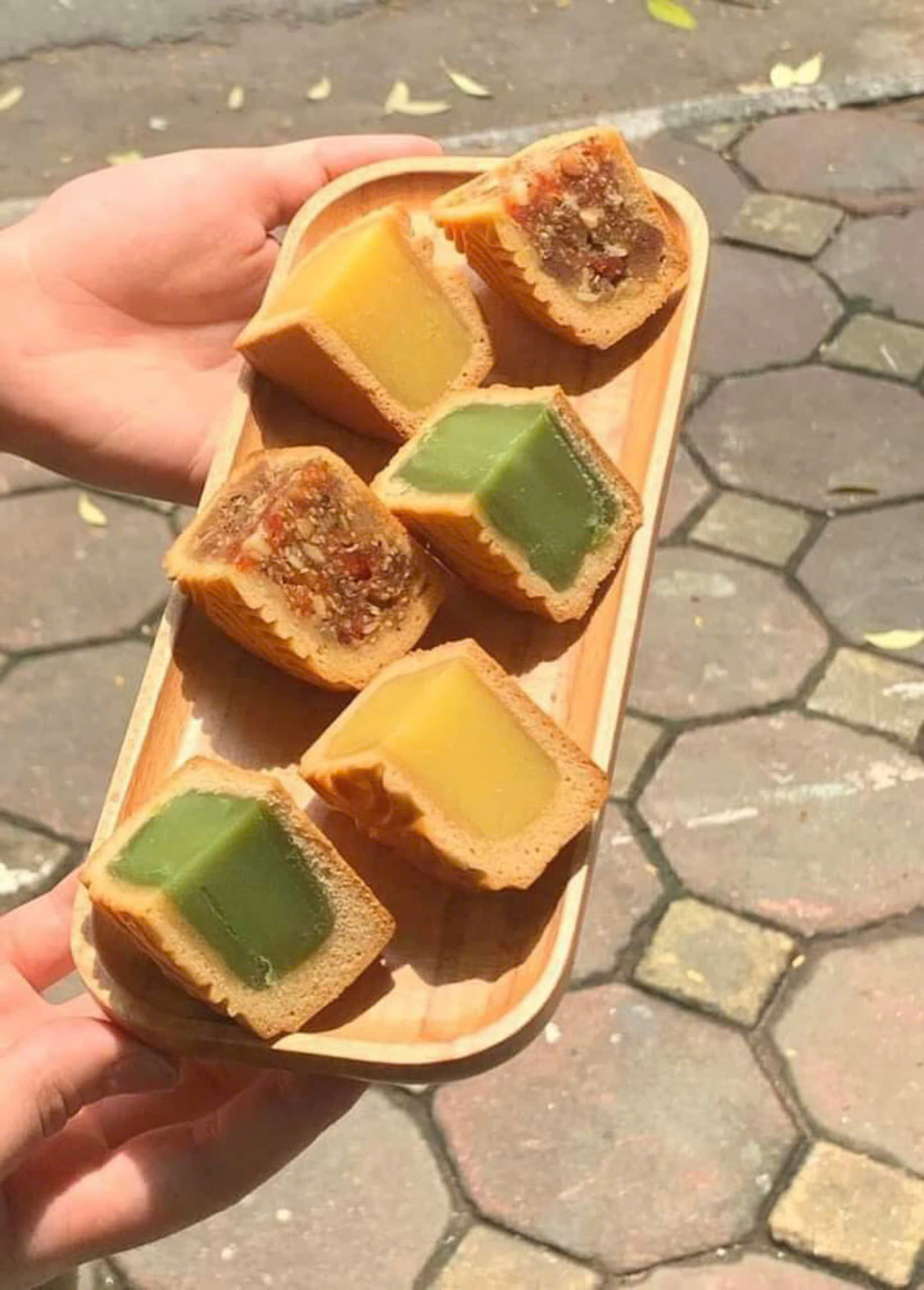 Bánh trung thu nhà làm - Bánh Nướng 100% nguyên liệu tự nhiên