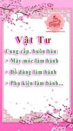 Cung cấp, buôn bán đồ dùng làm bánh