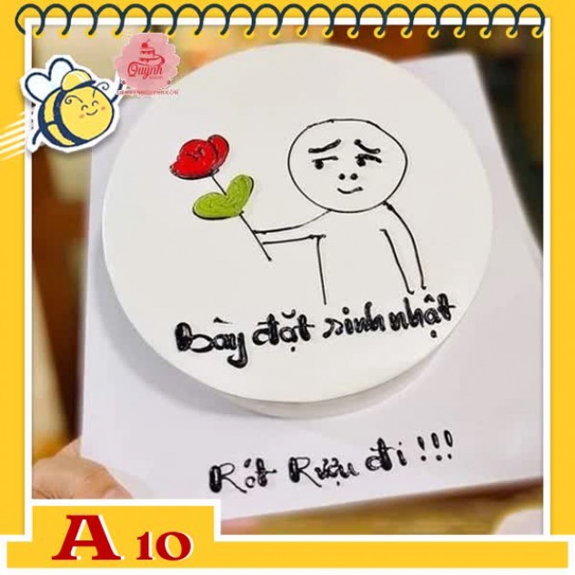 giới thiệu tổng quan Bánh kem sinh nhật đơn giản A10 bày đặt sinh nhật rót rượu đi bánh hot trend tiktok